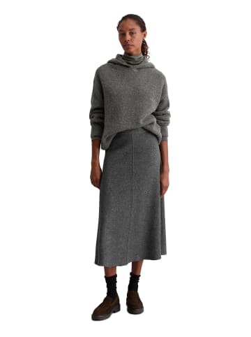 Marc O'Polo Bouclé-Hoodie loose in rocky grey melange