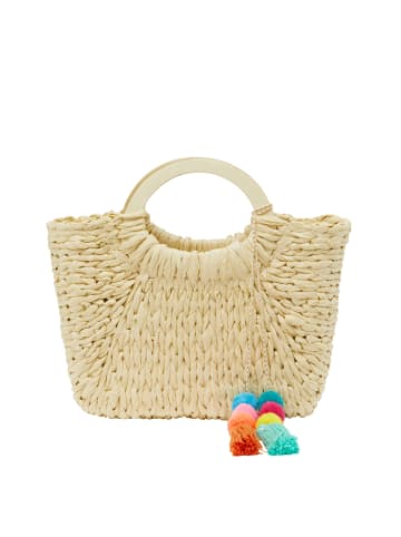 IZIA Women Handbag in Beige