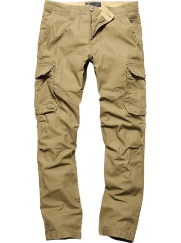 Vintage Industries Cargohose in Beige