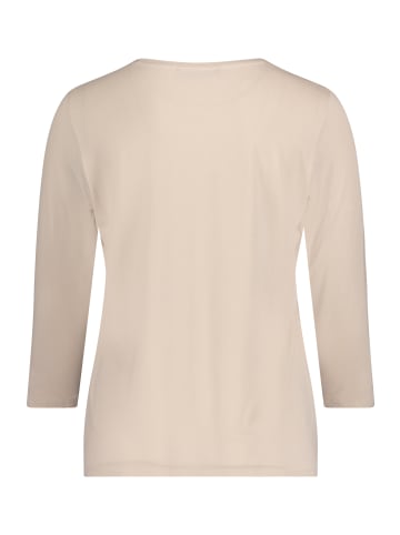 Betty Barclay Basic Shirt mit Placement in beige