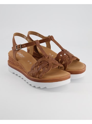 Gabor Comfort Wedges in Braun