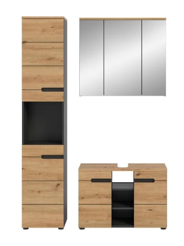 ebuy24 Eiche 133 x 34 cm