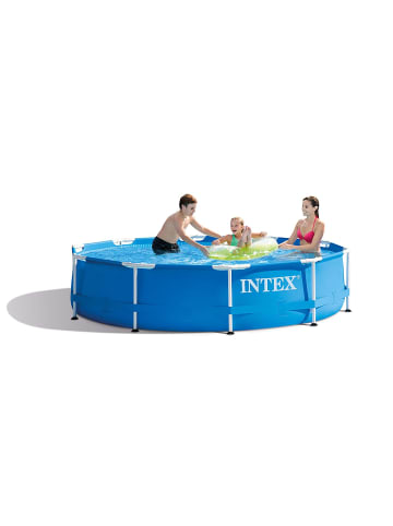 Intex Metal-Frame Pool (305x76cm) in blau