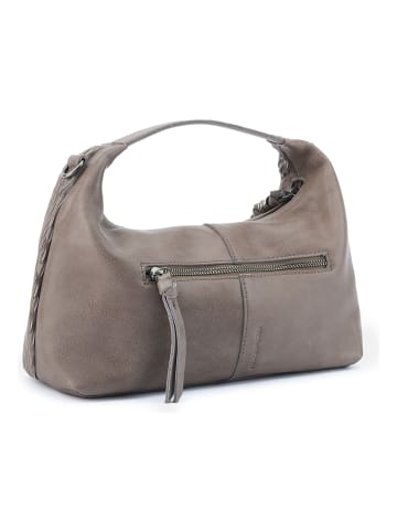 FREDs BRUDER Soft Cut Handtasche Leder 35 cm muddy khaki brown