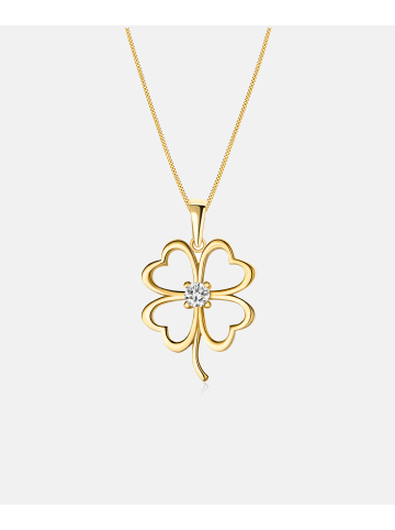 Diamant L'éternel Halskette aus 585 Gelbgold