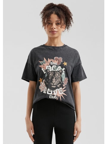 QS T-Shirt in 99D0_schwarz