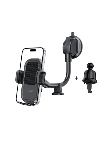 TechProtect Tech-Protect V8 Autohalterung für Armaturenbrett, Windschutzscheibe in Schwarz