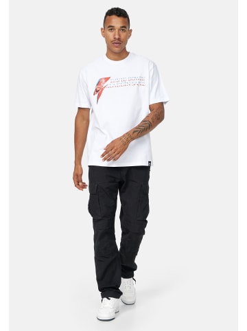 Re:Covered T-Shirt David Bowie Aladdin Sane Relaxed in White