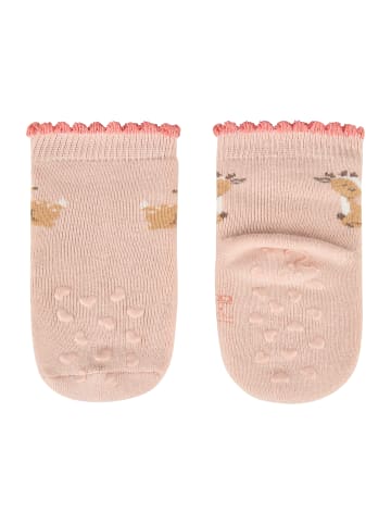 Sterntaler ABS Krabbelsocken 2er-Pack Reh in zartrosa