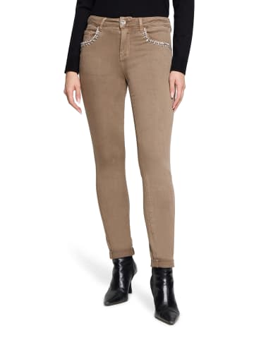 Betty Barclay Basic-Jeans mit Waschung in Braun