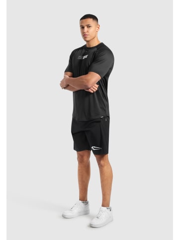 SMILODOX T-Shirt Powerfit Pro in Schwarz