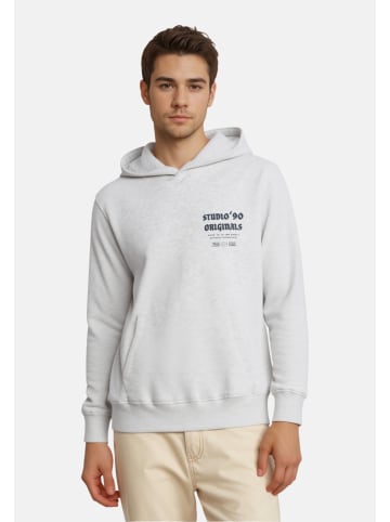 JACK & JONES Junior Hoodie 'Meadows' in weiß