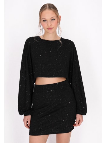 myMo at night Women Blouse in black
