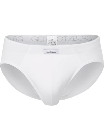 Götzburg Baumwolle, Single-Jersey Slip in weiß