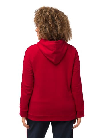 Ulla Popken Sweatjacke in salsa