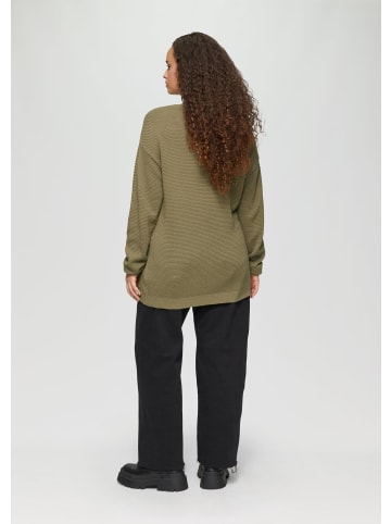 QS Strickpullover in 7854_olivgrün