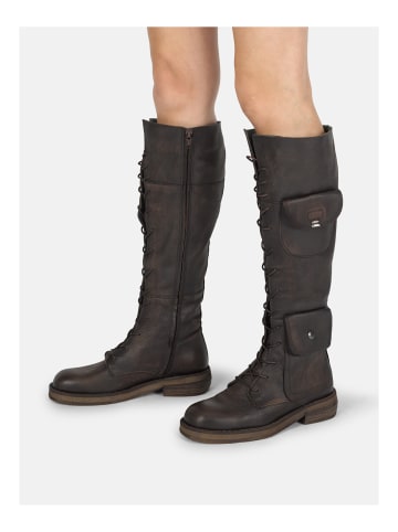 Felmini Stiefel in Dunkelbraun