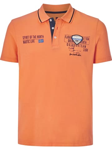 Jan Vanderstorm Poloshirt HALLFRED in orange