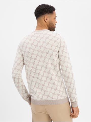 JOOP! Strickpullover Priamo in kitt beige - 0001