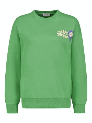 Eight2Nine Sweatshirt in caro green