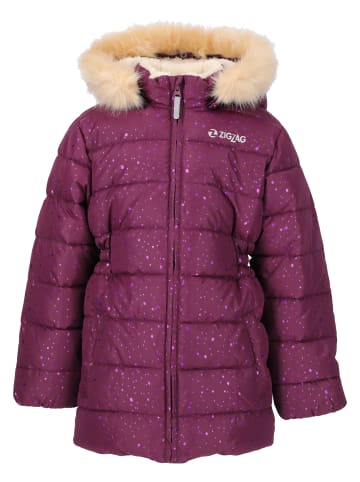 Zigzag Steppjacke Astrid in 4078 Dark Purple