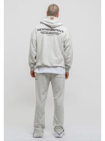 Tom Barron Jogginganzug Casual Half Zipper Trainingsanzug in grey