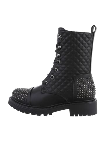 Ital-Design Stiefelette in Schwarz