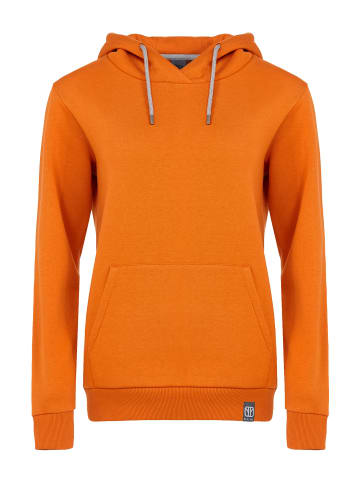 elkline Hoodie Let Go in darkorange