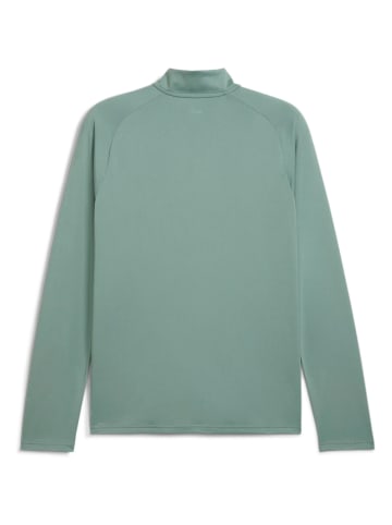 Puma Bodywear M TAD TECH Fabric Mix 1/4 Zip in Grün2087