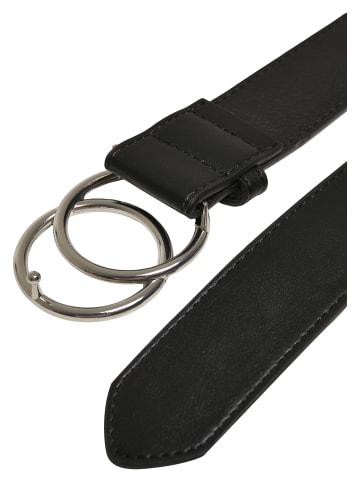 Urban Classics Belt in black/silver