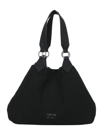 Fritzi aus Preußen Tasche Hello Kitty fritzi Izzy Medium Limited Outline in Black Cat