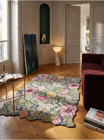 KADIMA DESIGN Teppich Wolle für Fußbodenheizung CHAR modern Wohnzimmer Schlafzimmer in Multi