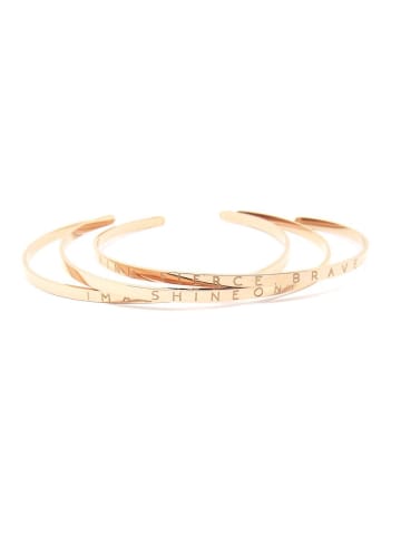 Ailoria ÉMOTION Armreif (3er Set) in roségold