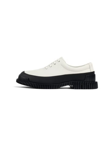Camper Schnürschuhe " Pix " in Weiß Schwarz