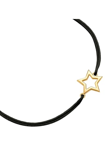 Glanzstücke München Armband Stern aus Sterling Silber in gelbgold