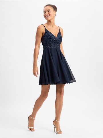 HEY KYLA Abendkleid in marine - 0001