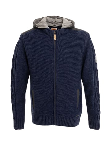 MADDOX Strickjacke BRUNECK in blau