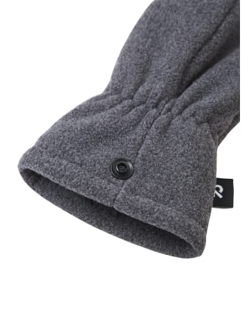 Reima Fleece-Fäustlinge Tumpus Black melange