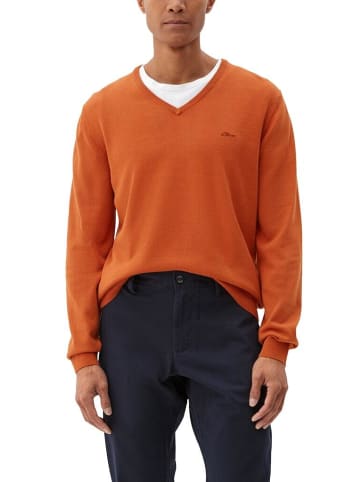 S.OLIVER RED LABEL Pullover in Orange