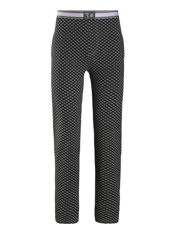 s.Oliver Schlafhose in schwarz bedruckt