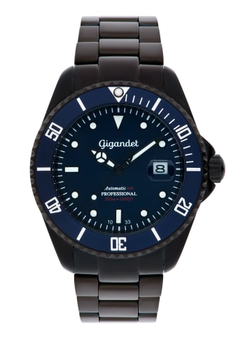 Gigandet Automatikuhr "SEA GROUND"  in Schwarz/Blau