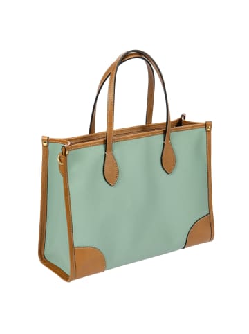 BRIC`s Firenze Shopper Tasche S 35 cm Laptopfach in eucalyptus