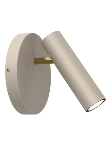 Licht-Erlebnisse Spot Strahler (B)19.5 x (H)19.5 cm in Beige Glänzendes GoldBeige Glänzendes Gold