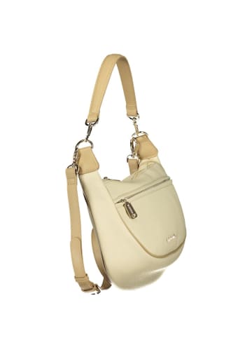 Valentino by Mario Valentino Beige Damen mit verstellbar Shoulder Strap Tasche aus Polyurethan