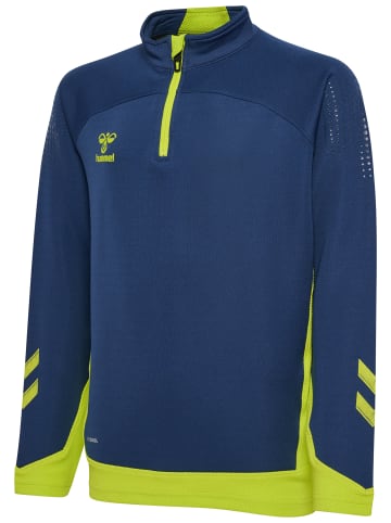 Hummel Halbreißverschluss Sweatshirt Hmllead Kinder in DARK DENIM