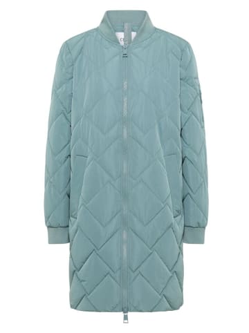 Cecil Mantel in ice hill green
