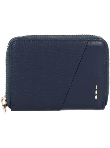 Roncato Milano Geldbörse RFID Leder 10,5 cm in navy