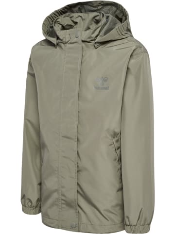 Hummel Kinder Regenjacke "Hmlnessie Rainsuit" in Grün