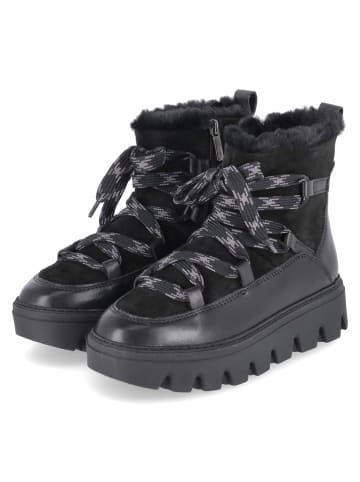 Tamaris Schnürstiefel in schwarz