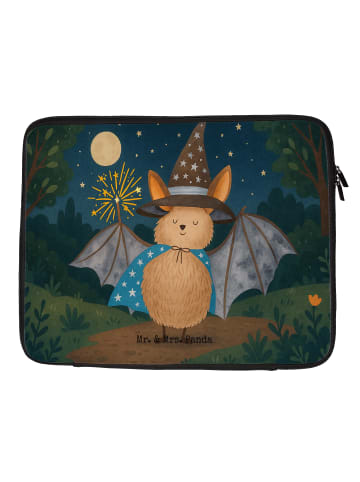 Mr. & Mrs. Panda Laptoptasche Fledermaus Zauberer Design ohne Sp... in Weiß